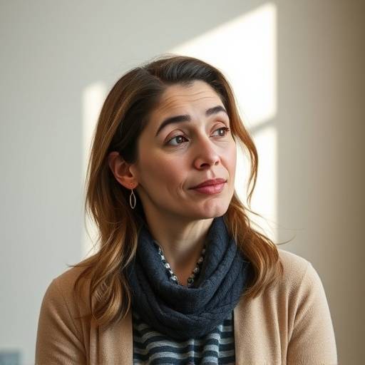 Retrato de Ana Ruiz, profesora de instituto y alumna de Elocuencia Catalana